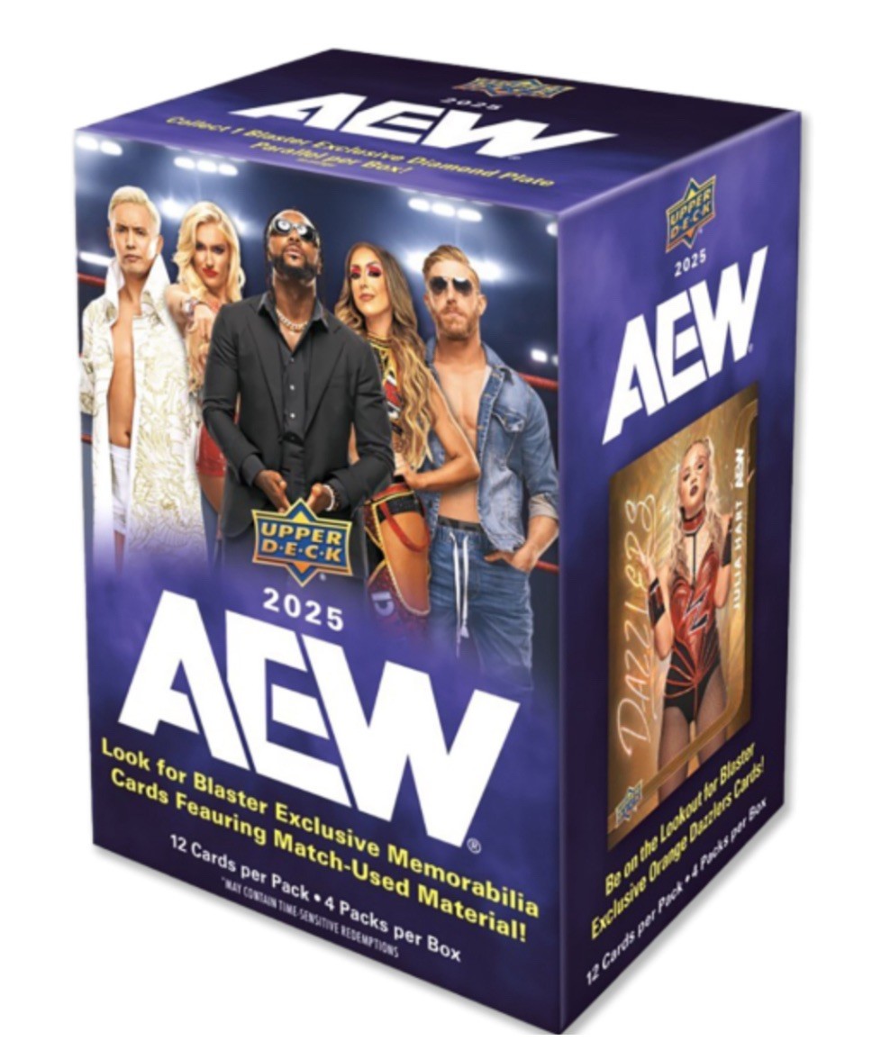 2025 Upper Deck AEW Flagship Blaster Box