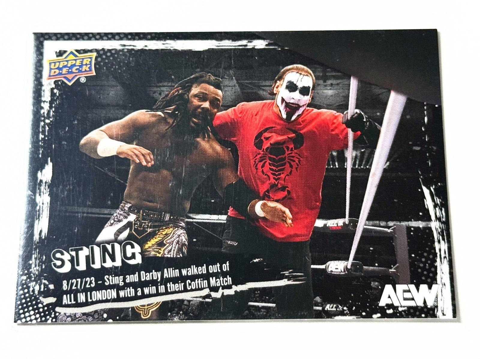 2024 Upper Deck AEW The Icon Sting Weekly e-Pack Card #19