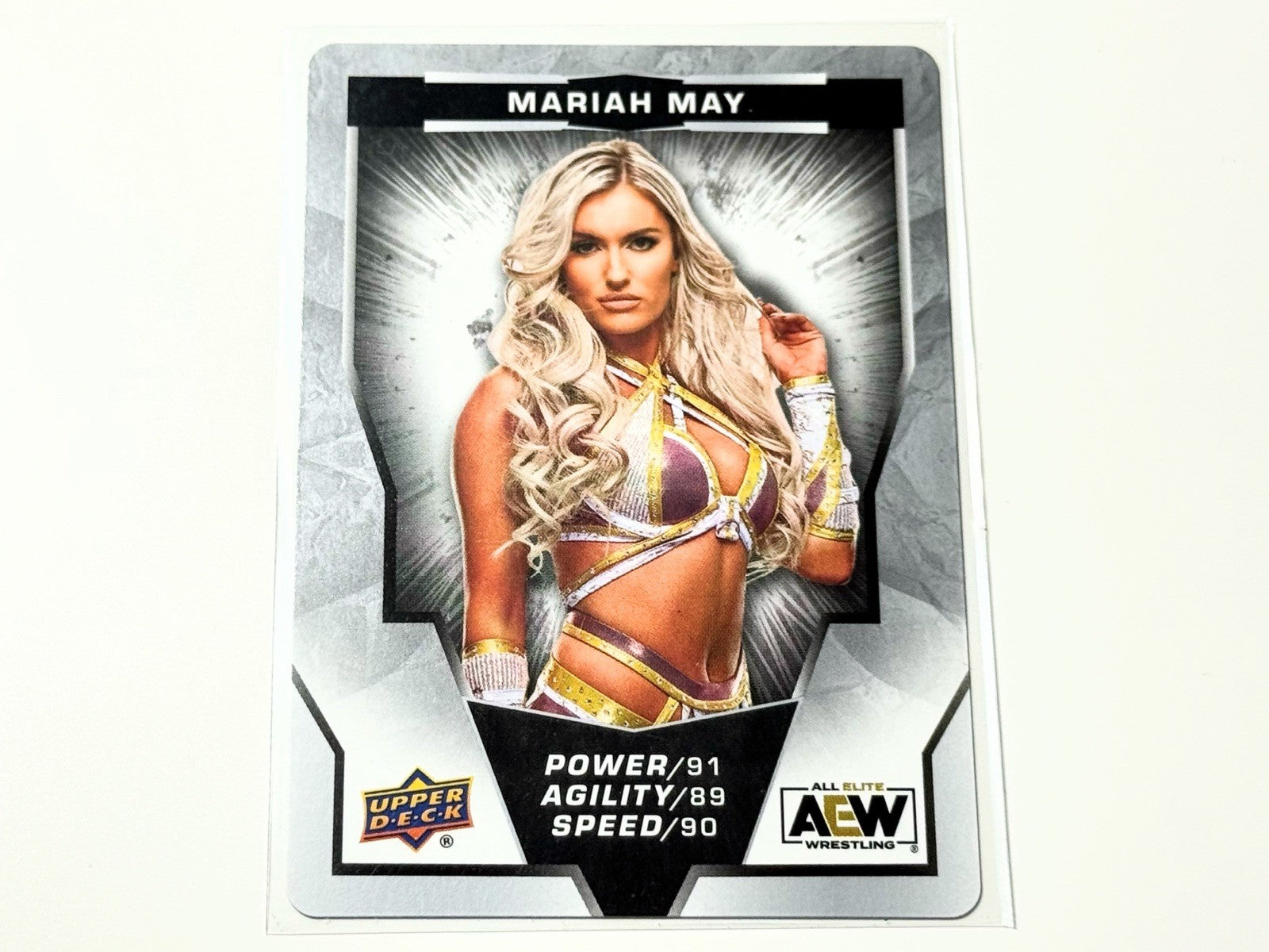 2024 Upper Deck AEW Flagship Level B Mariah May Gaming Card