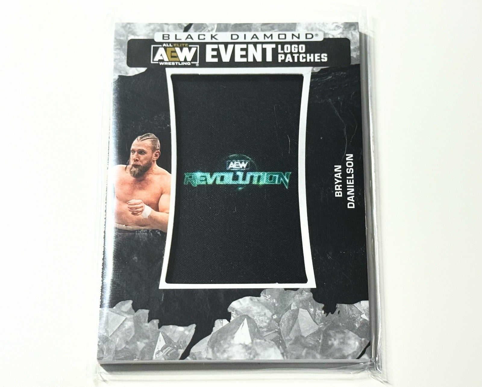 2024 Upper Deck AEW Black Diamond Bryan Danielson Revolution Patch Card LPR-10