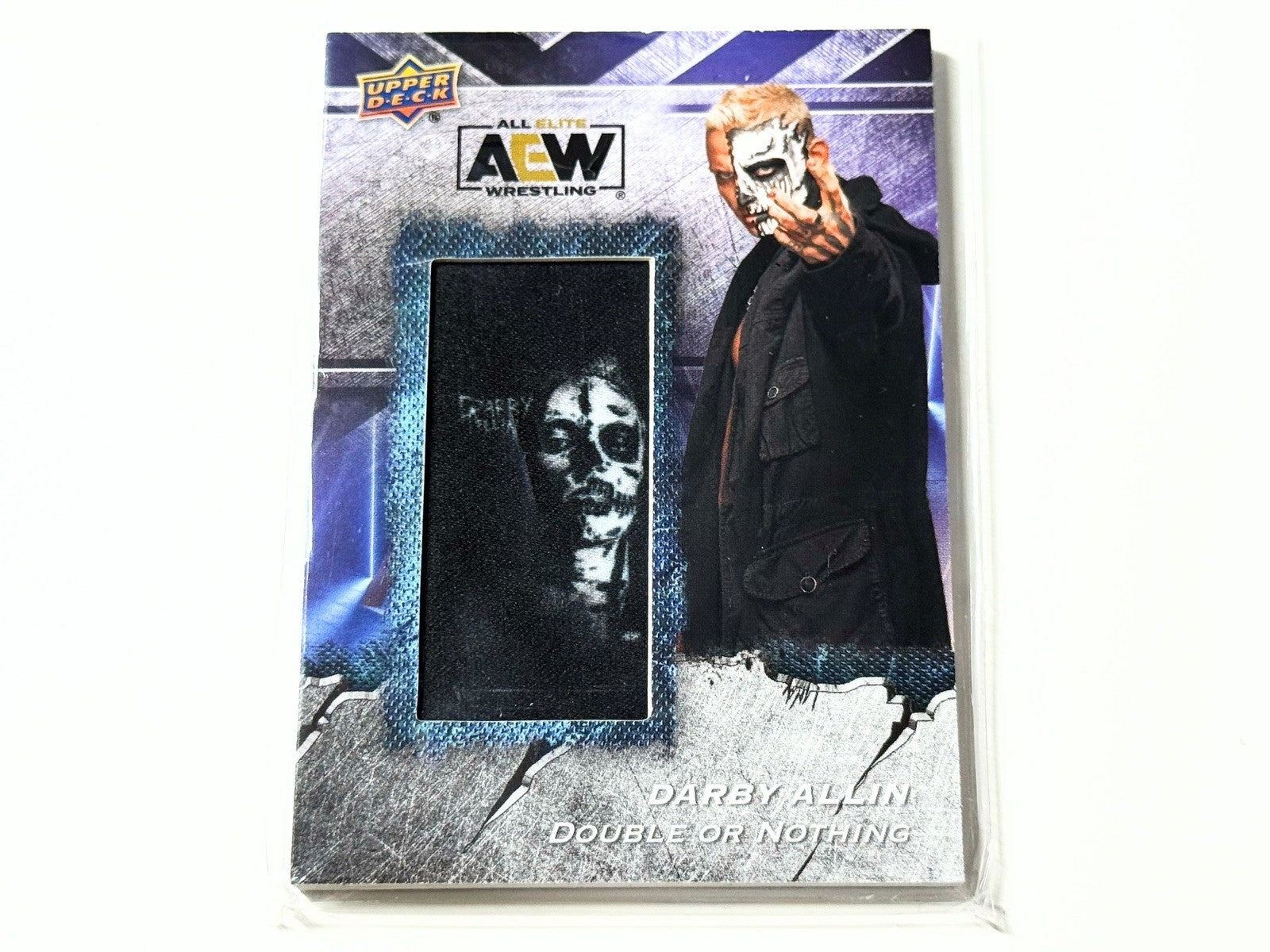 2024 Upper Deck AEW Flagship Darby Allin Manufactured Patch Card AMP-DA
