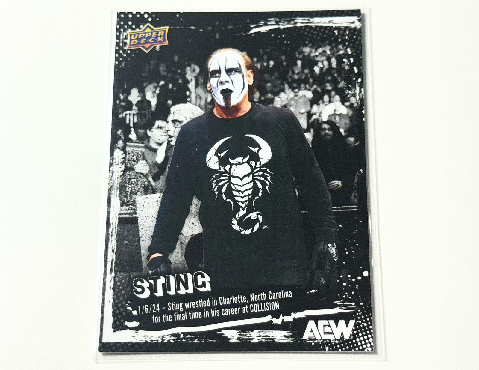 2024 Upper Deck AEW The Icon Sting Weekly e-Pack Card #26