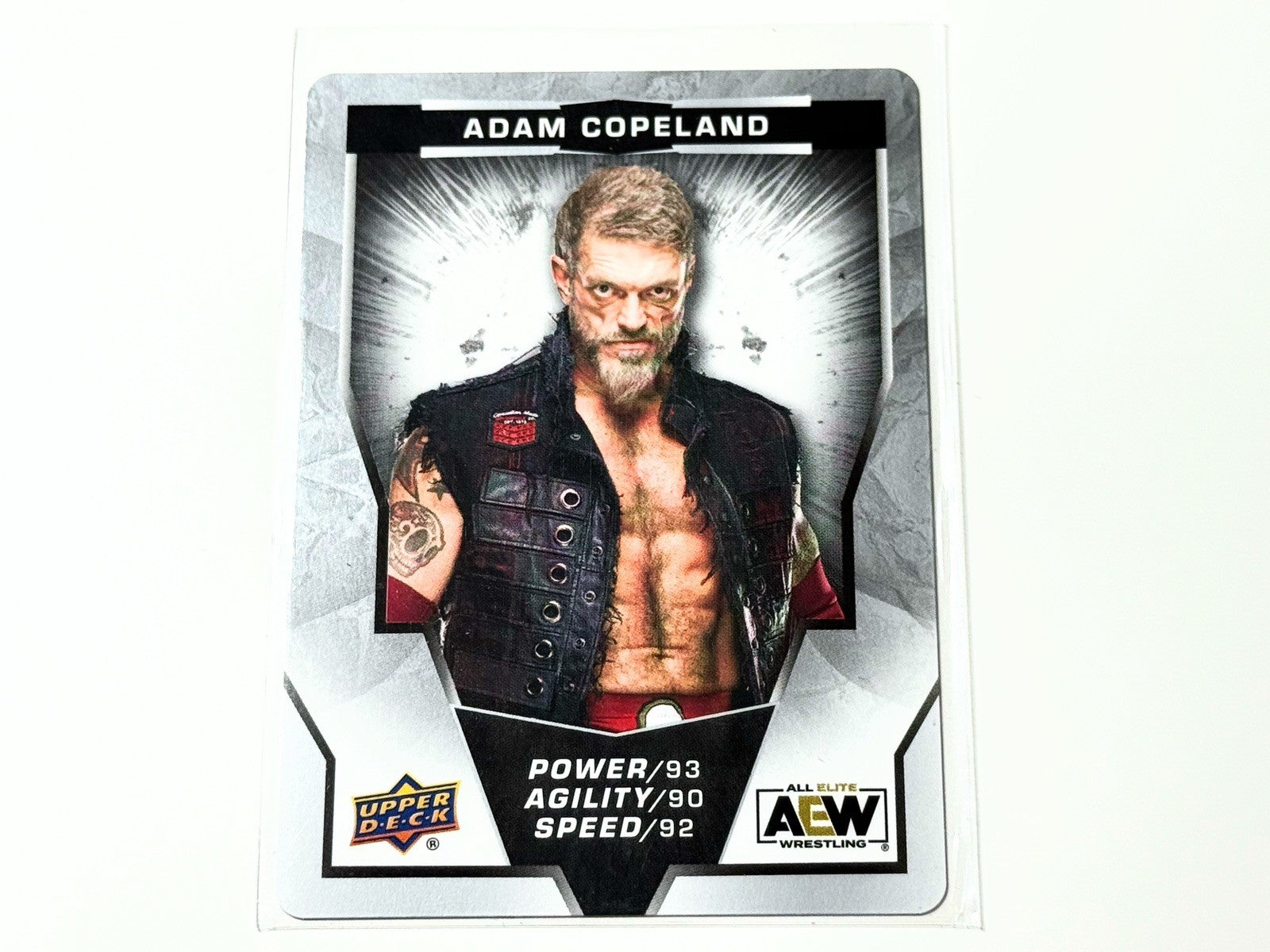 2024 Upper Deck AEW Flagship Level B Adam Copeland Gaming Card