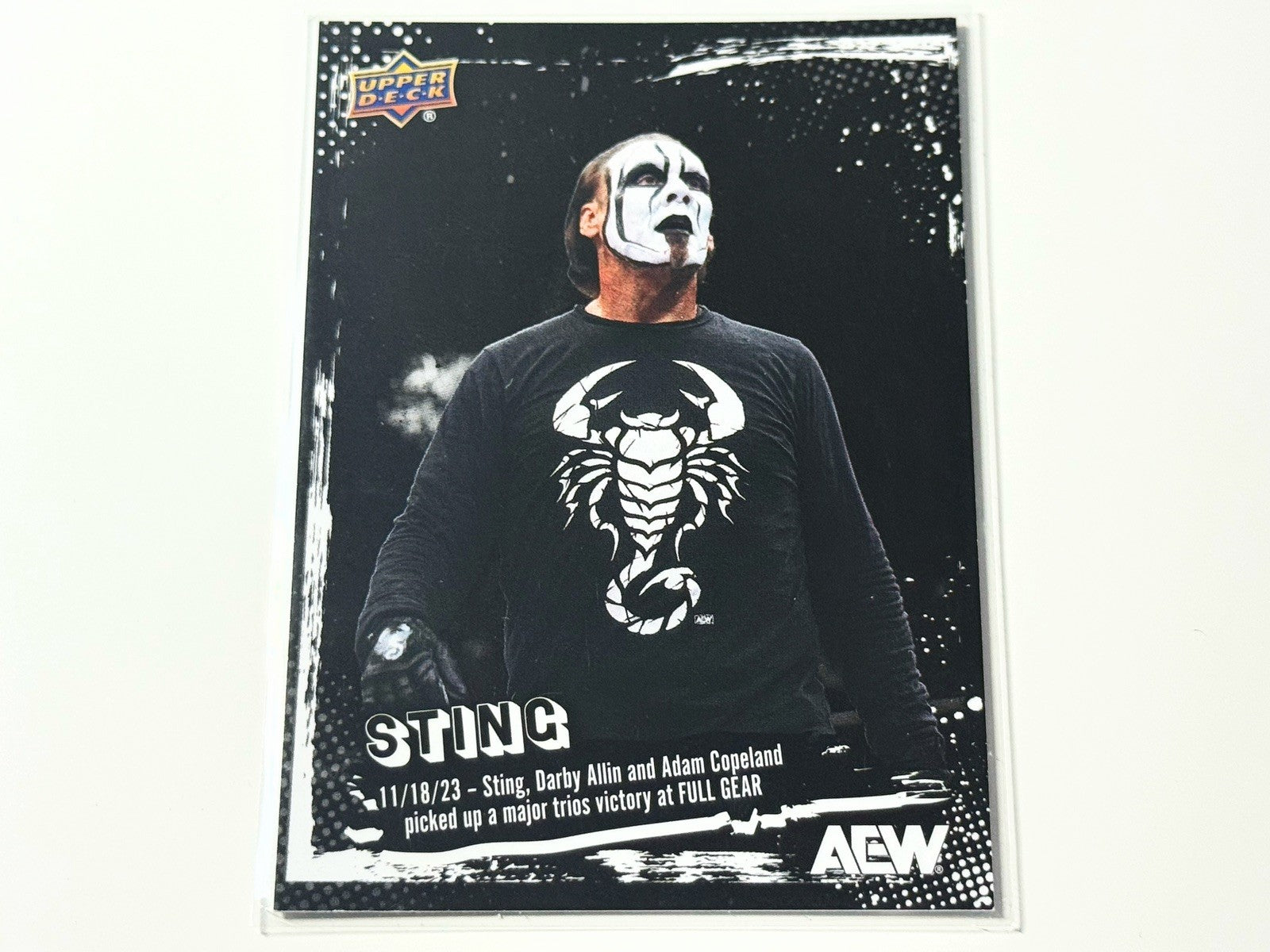 2024 Upper Deck AEW The Icon Sting Weekly e-Pack Card #24