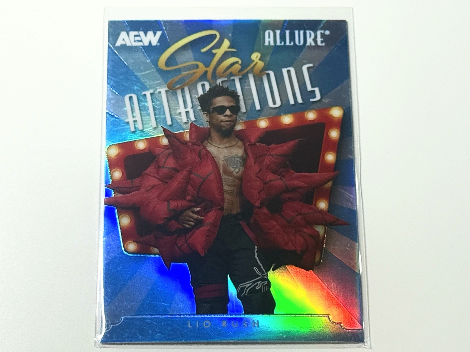 2026 Upper Deck AEW Allure Lio Rush Star Attractions Card SA-26