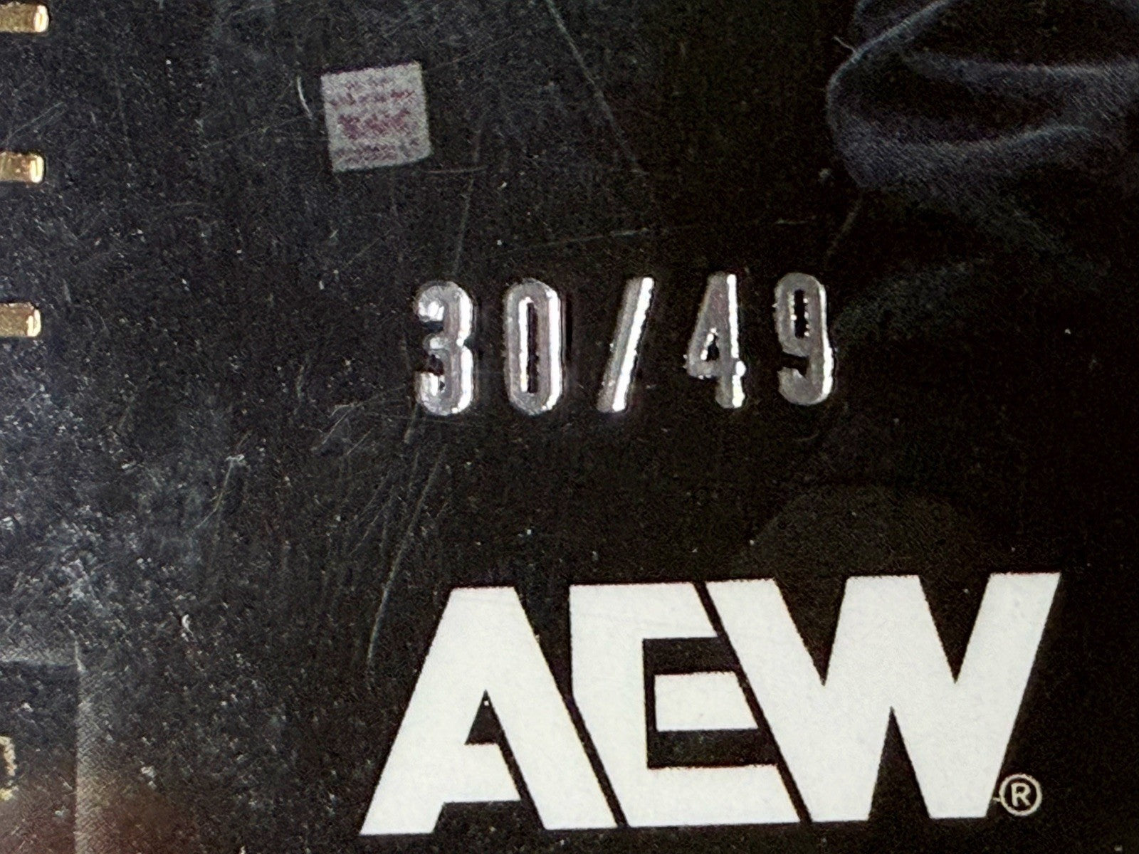 2025 Upper Deck AEW SP Game Used Jon Moxley Authentic Fabrics /49 Autographed Card AFA-JM