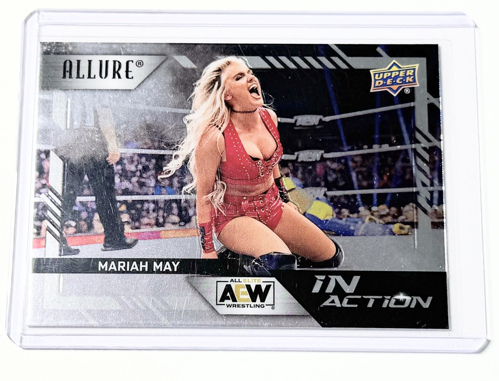 2024 Upper Deck AEW Allure Mariah May In Action Card IA-13