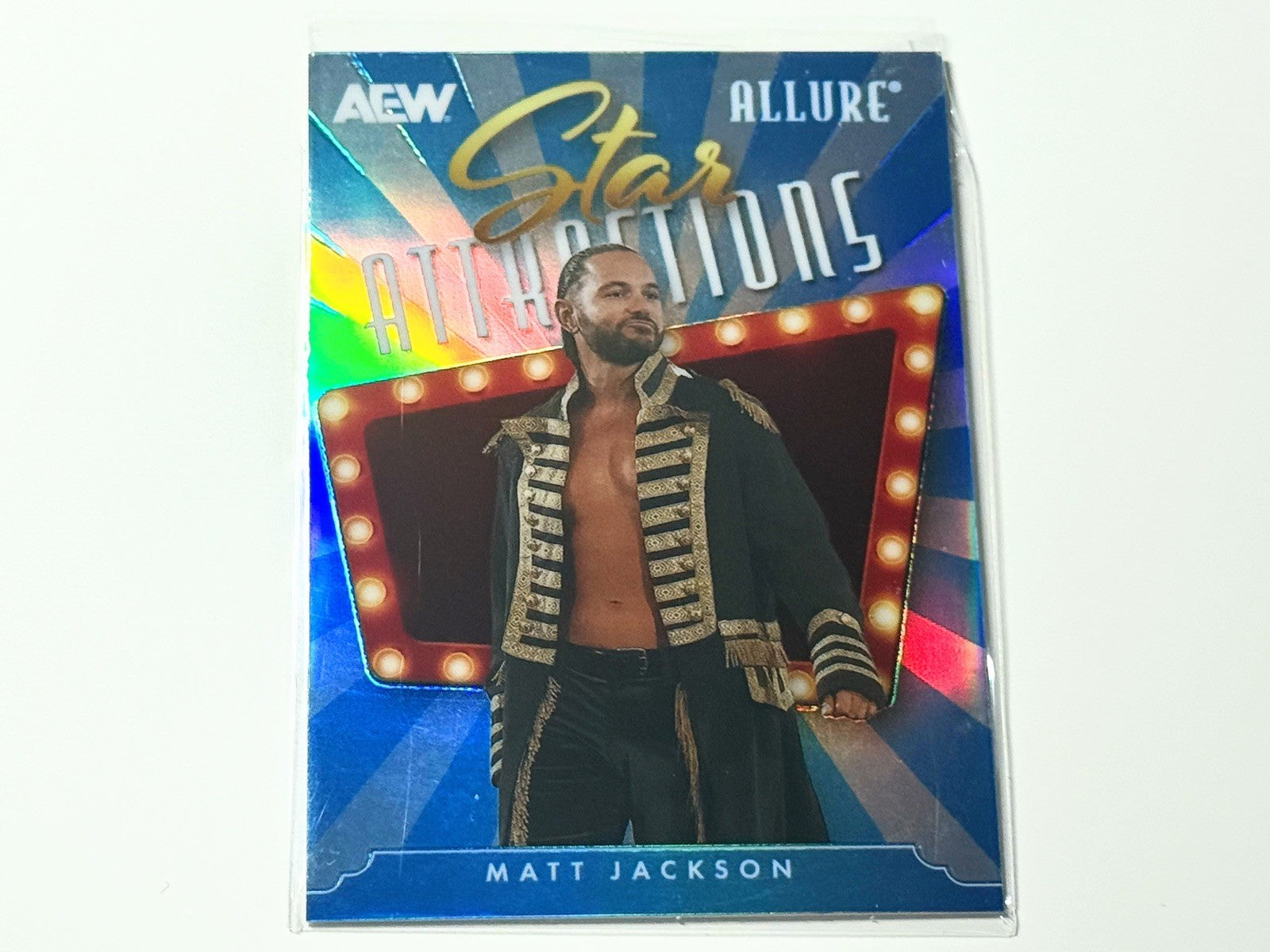 2026 Upper Deck AEW Allure Matt Jackson Star Attractions Card SA-14