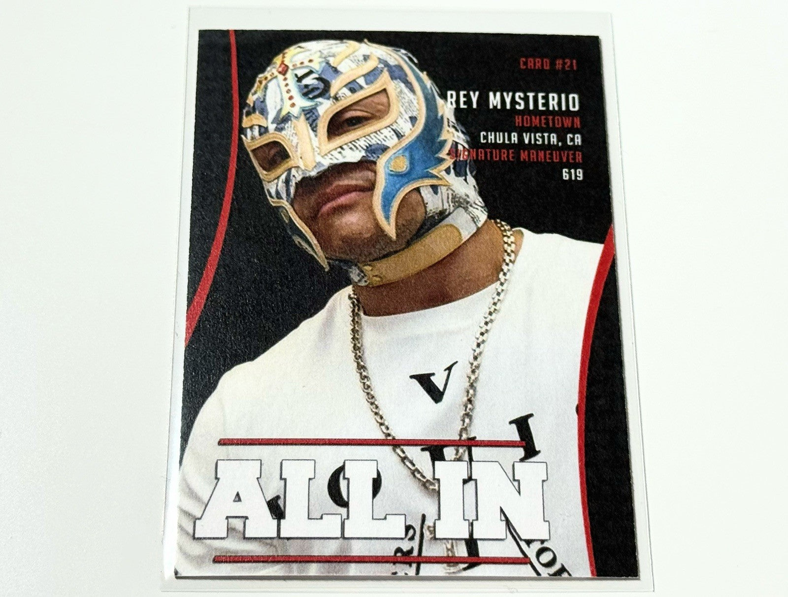 2018 AEW Highspots All In 2018 Rey Mysterio Base Card #21