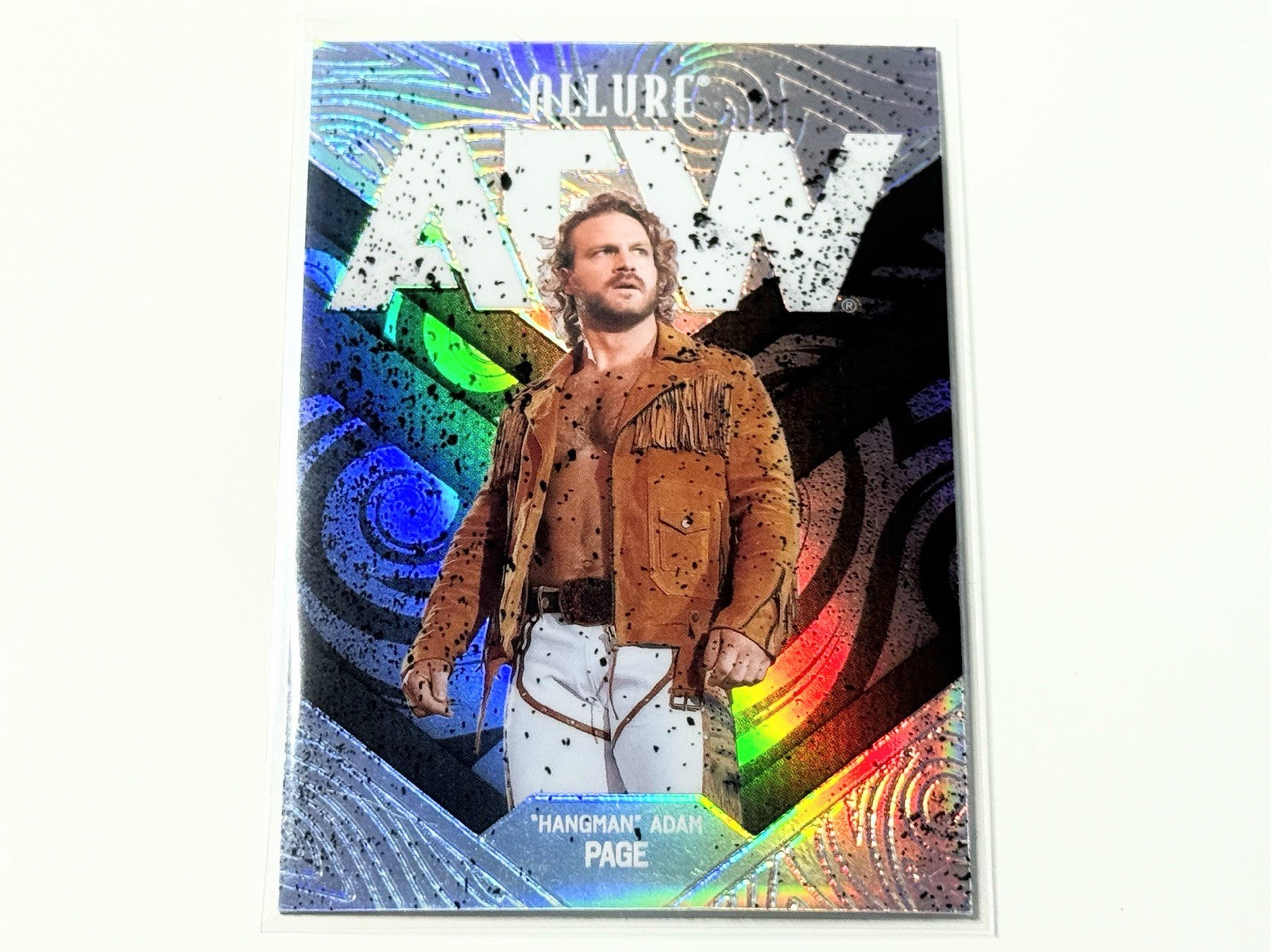 2026 Upper Deck AEW Allure Hangman Adam Page Mist Parallel Card #7