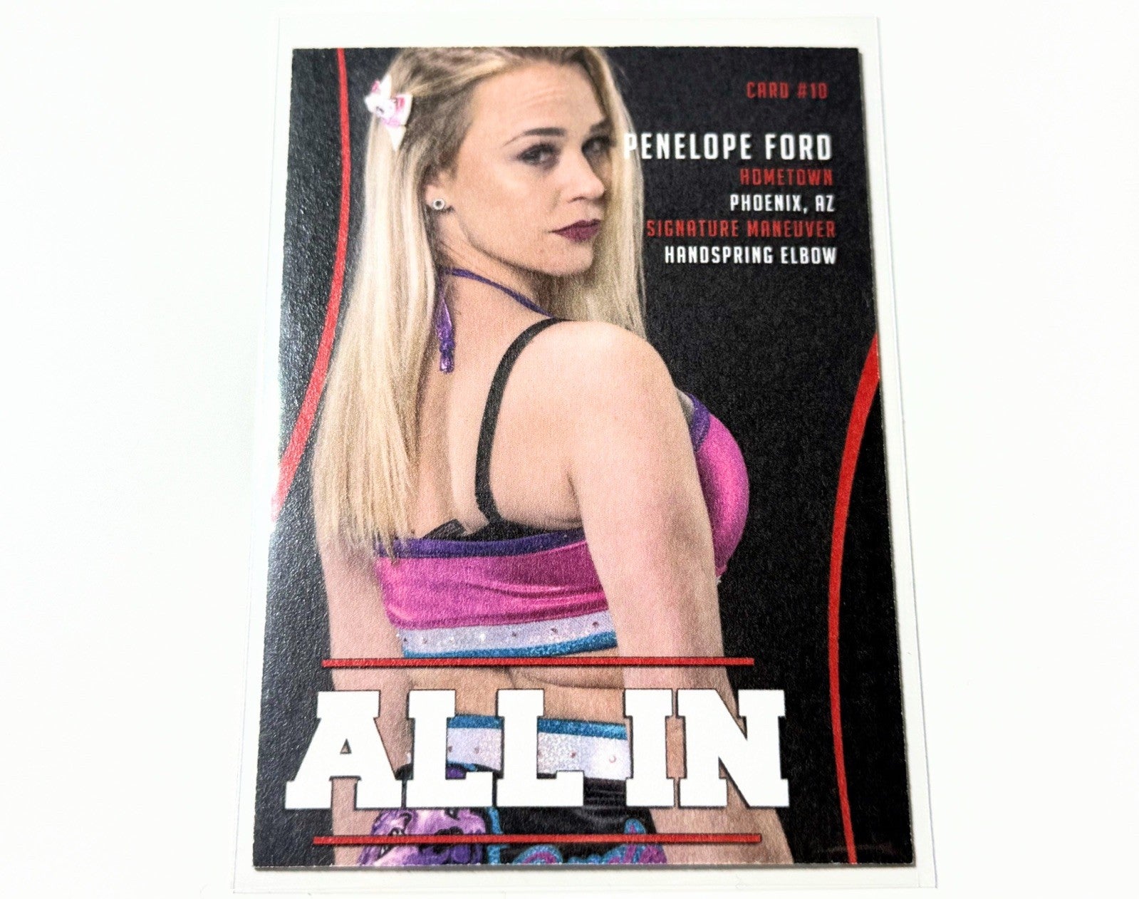 2018 AEW Highspots All In 2018 Penelope Ford Base Card #10