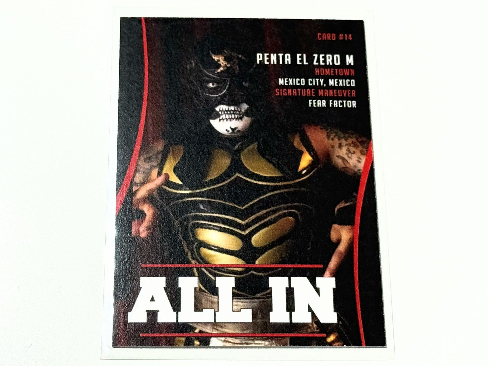 2018 AEW Highspots All In 2018 Penta El Zero M Base Card #14