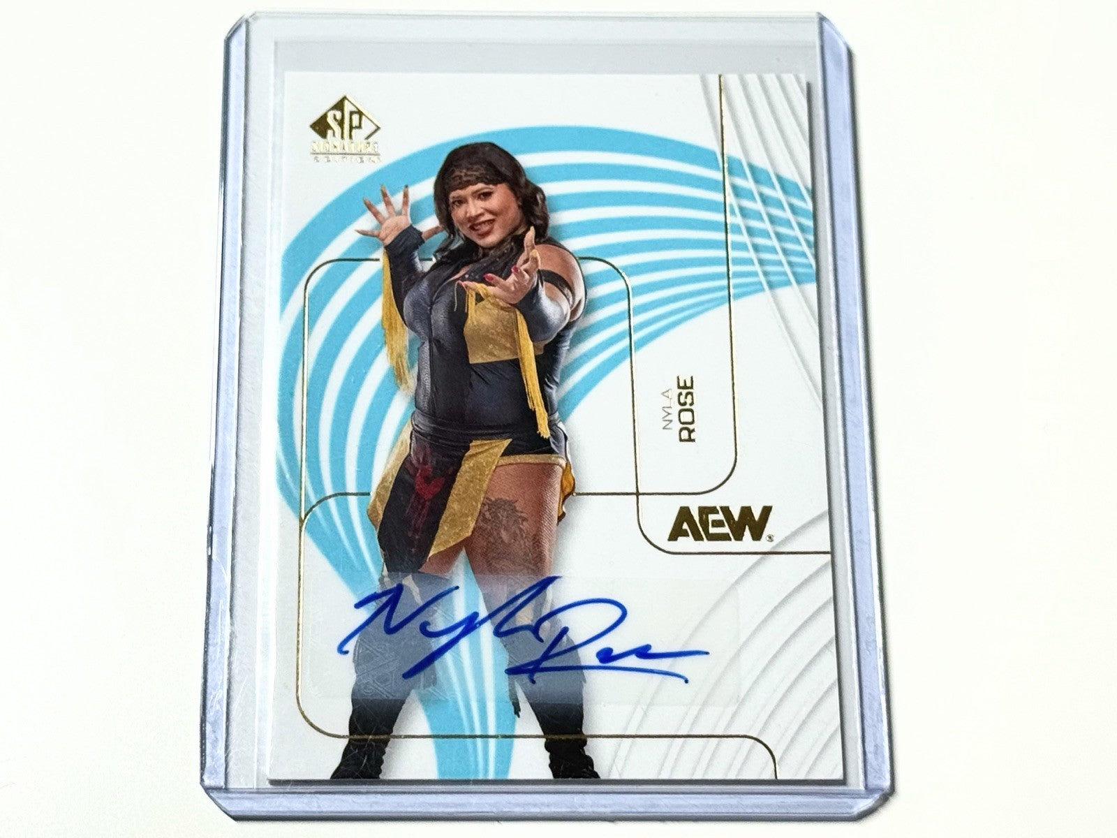 2026 Upper Deck AEW SP Signature Edition Nyla Rose Autographed Card #74