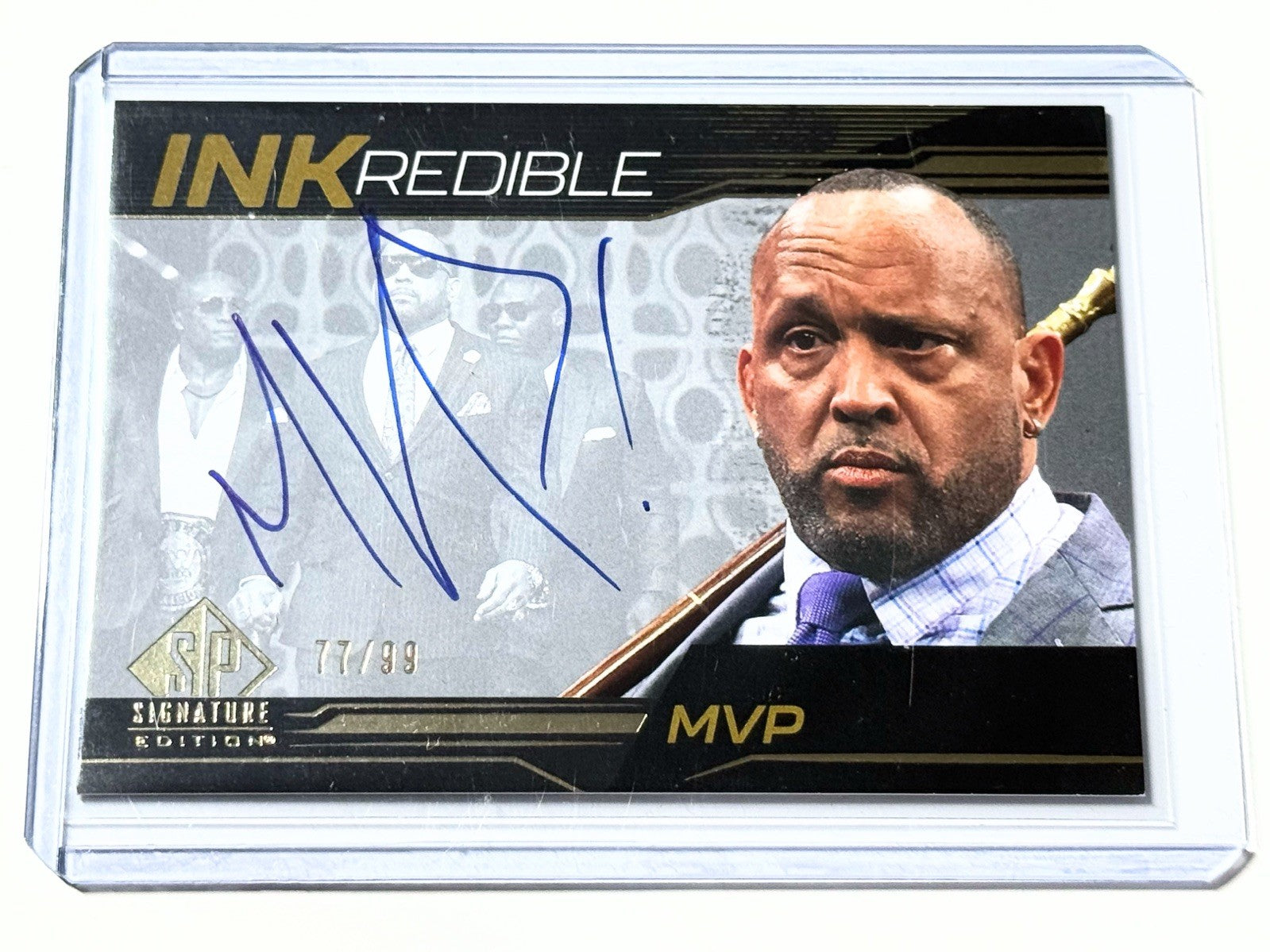 2026 Upper Deck AEW SP Signature Edition MVP Inkredible /99 Autographed Card INK-MV