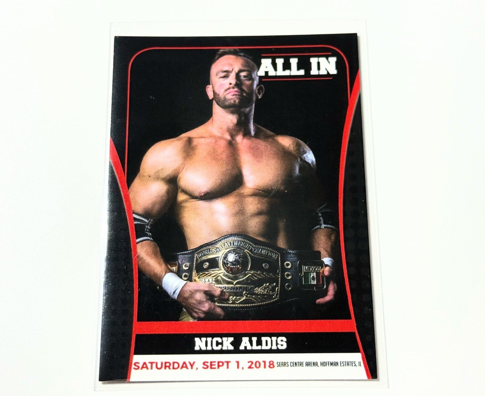 2018 AEW Highspots All In 2018 Nick Aldis Base Card #7