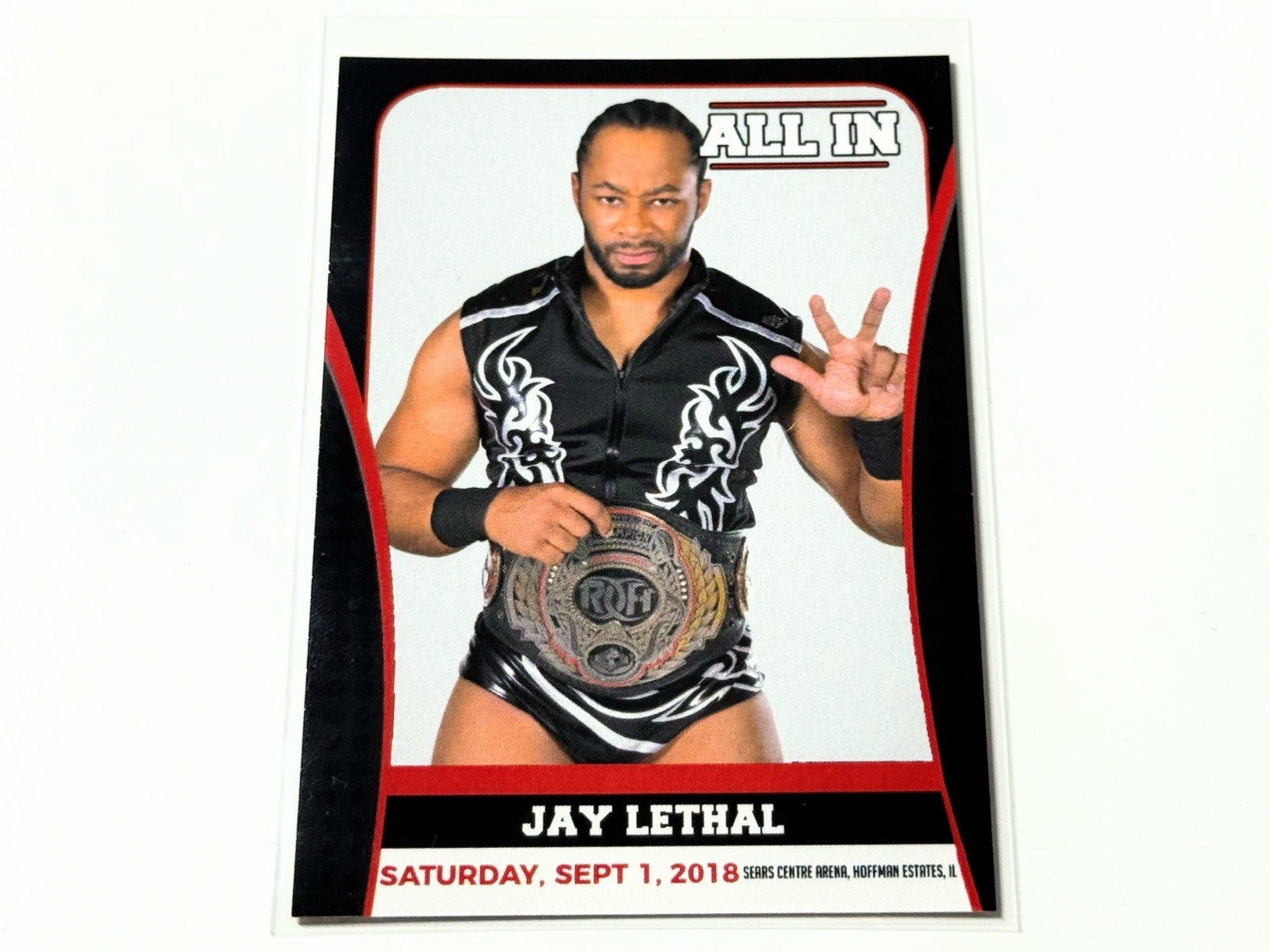 2018 AEW Highspots All In 2018 Jay Lethal Base Card #23