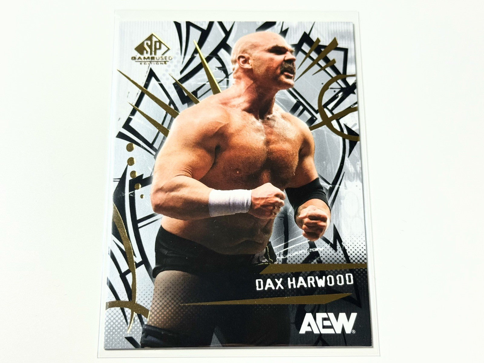 2025 Upper Deck AEW SP Game Used Dax Harwood Base Card #63