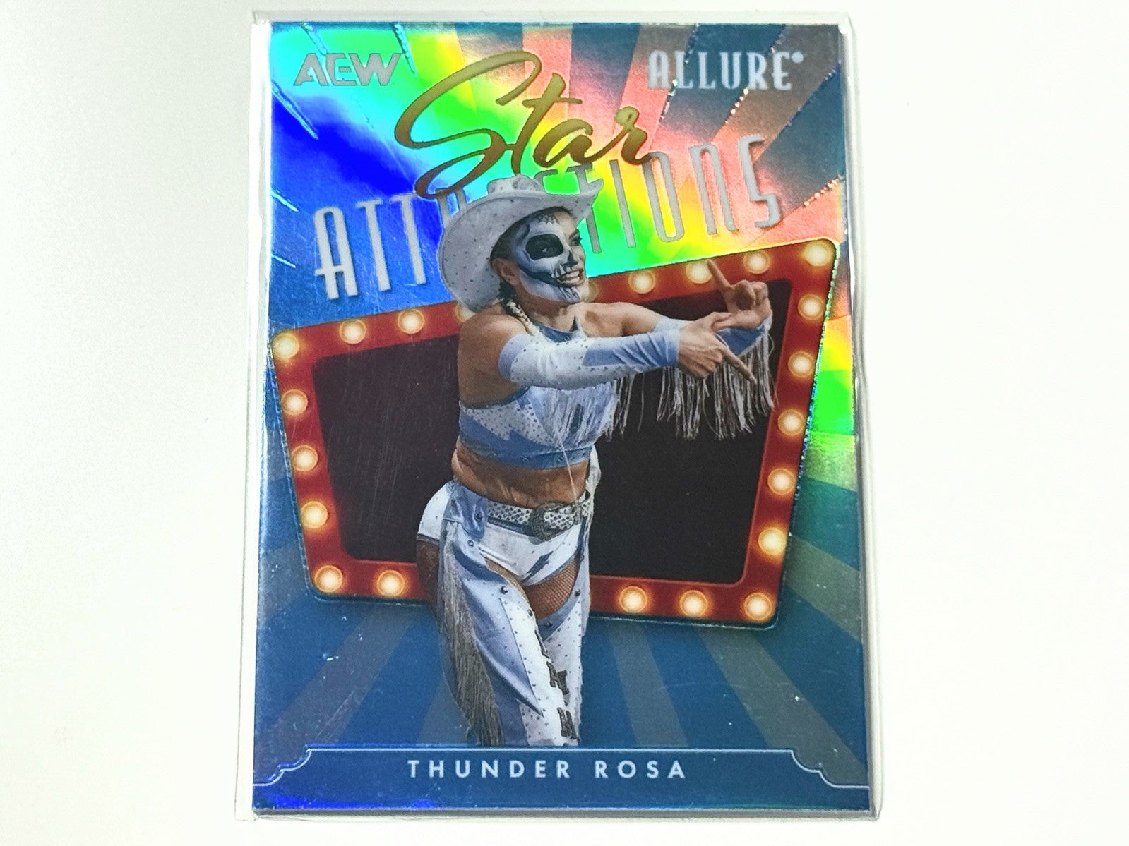 2026 Upper Deck AEW Allure Thunder Rosa Star Attractions Card SA-24