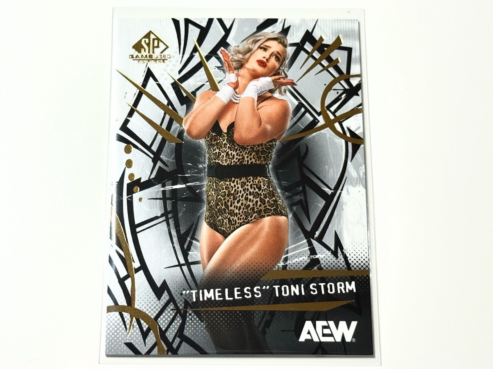 2025 Upper Deck AEW SP Game Used Timeless Toni Storm Base Card #34