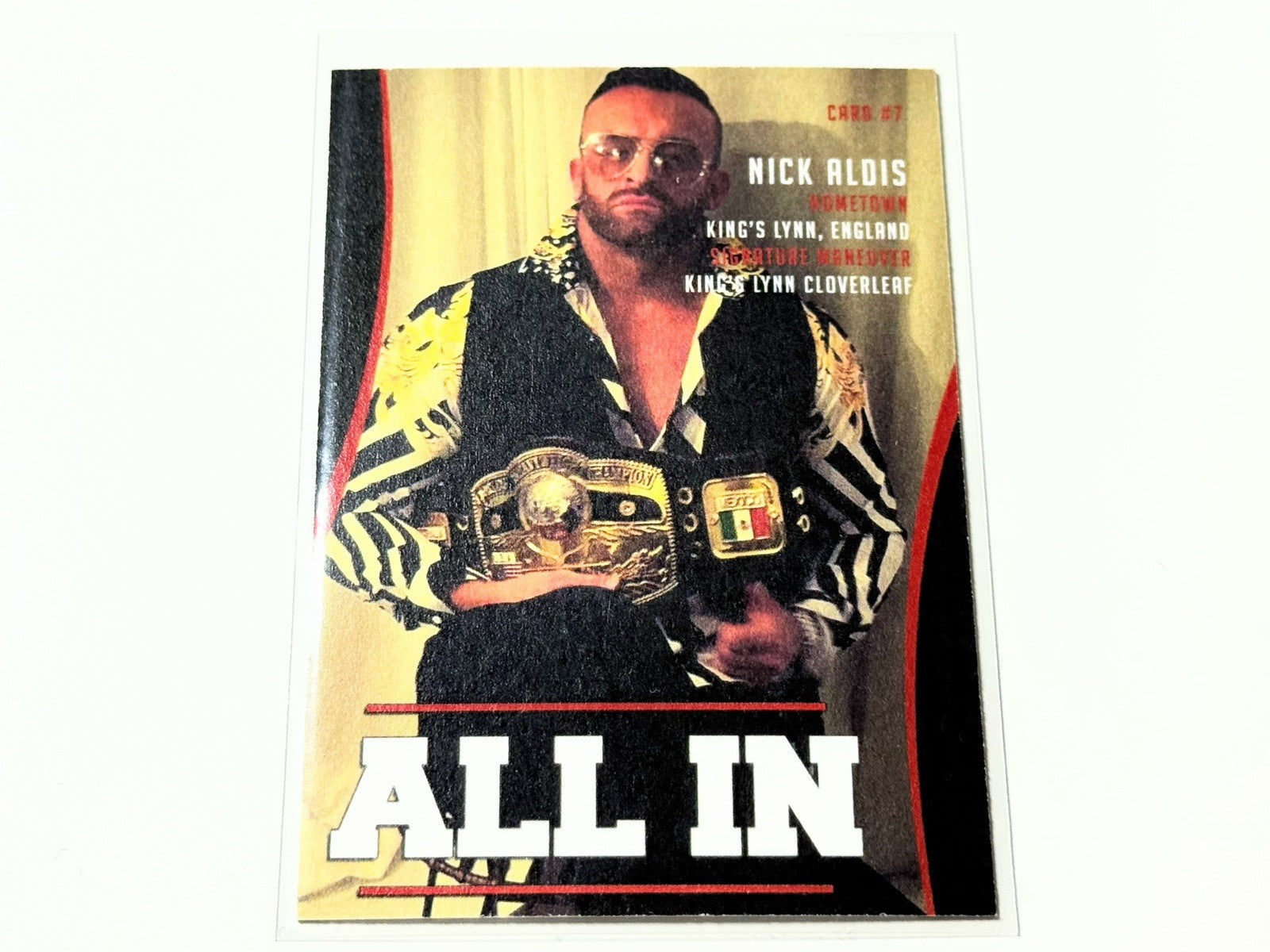 2018 AEW Highspots All In 2018 Nick Aldis Base Card #7