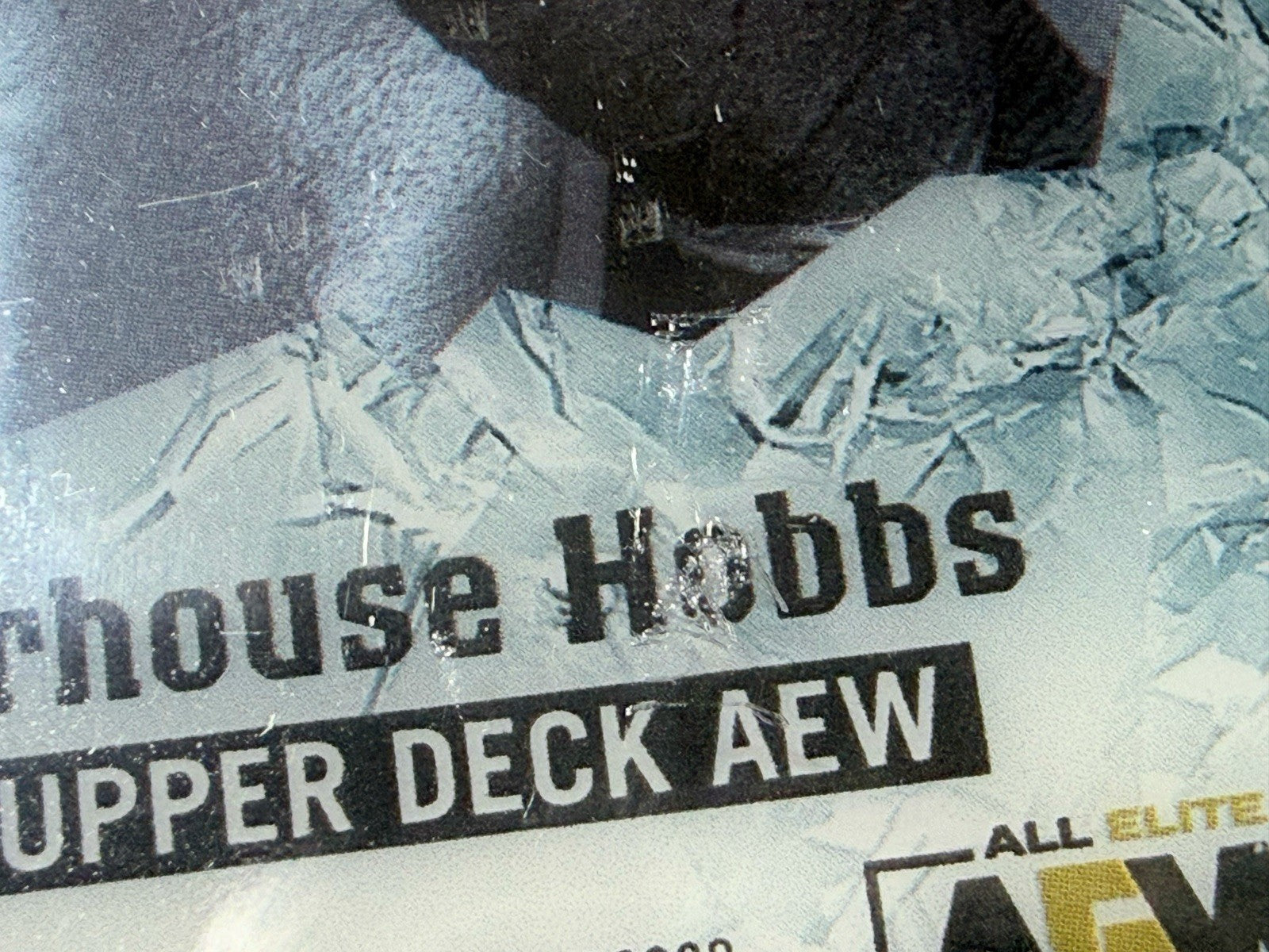 2022 Upper Deck AEW Flagship Powerhouse Hobbs Breakouts PSA 8 Card BO-24