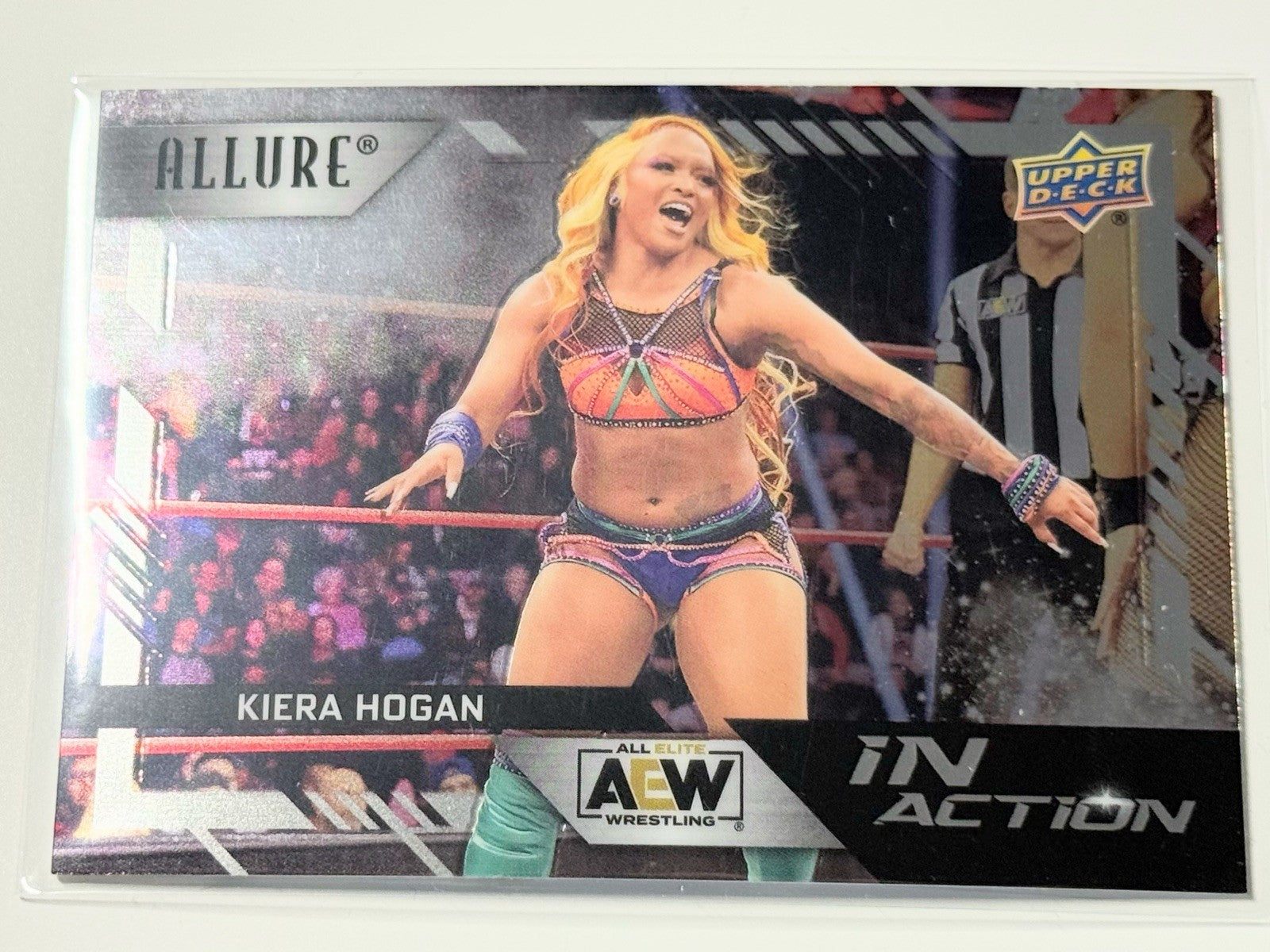 2024 Upper Deck AEW Allure Kiera Hogan In Action Card IA-10
