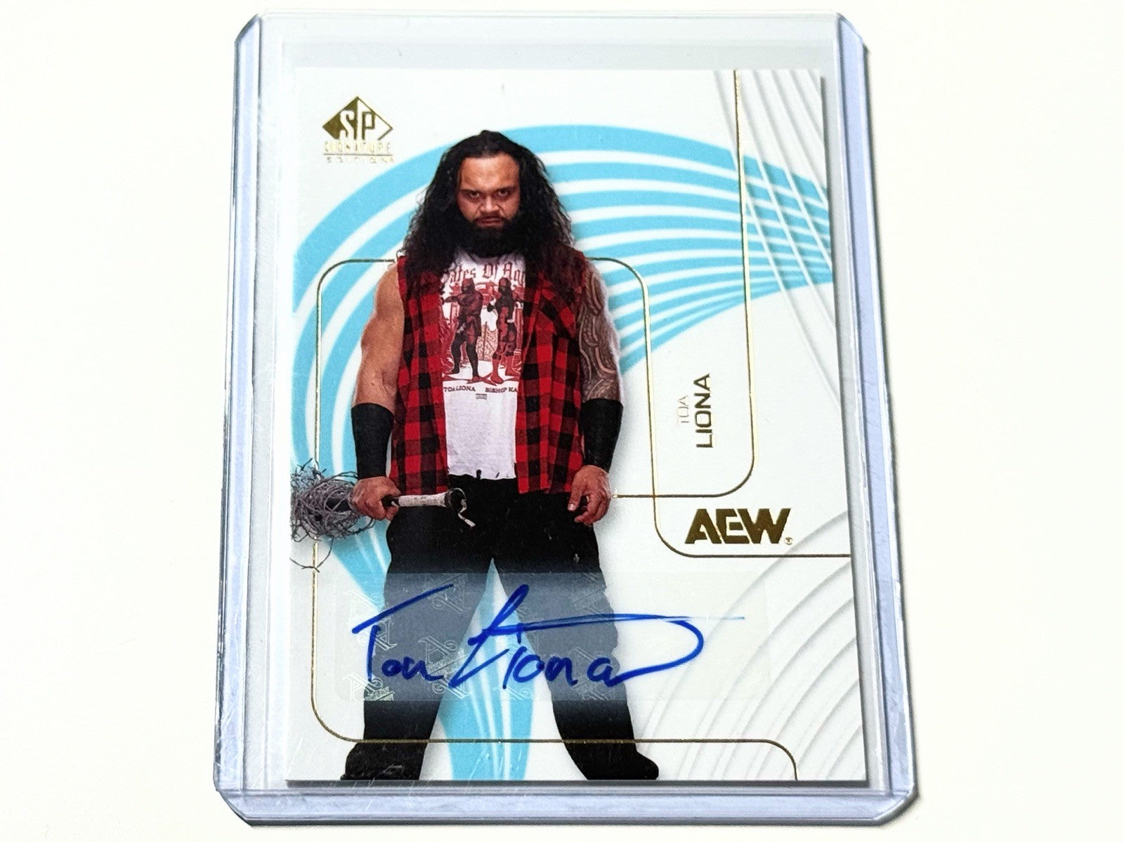 2026 Upper Deck AEW SP Signature Edition Toa Liona Autographed Card #34