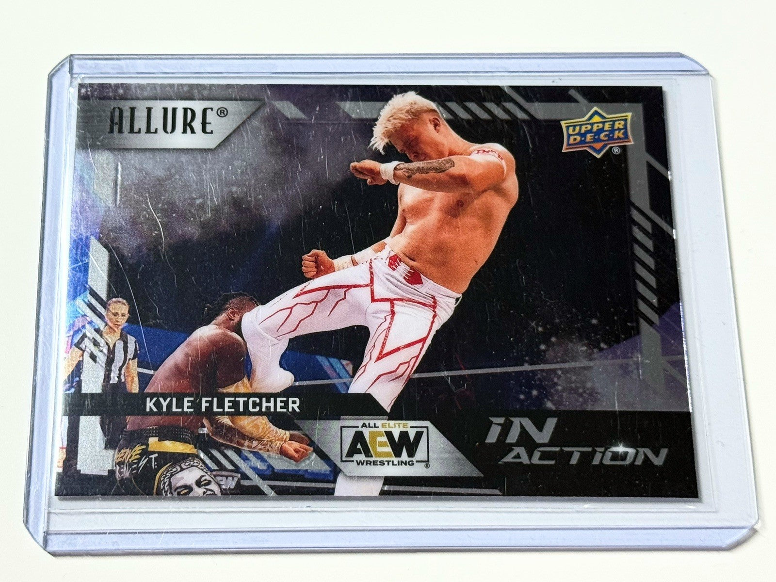 2024 Upper Deck AEW Allure Kyle Fletcher In Action Card IA-11