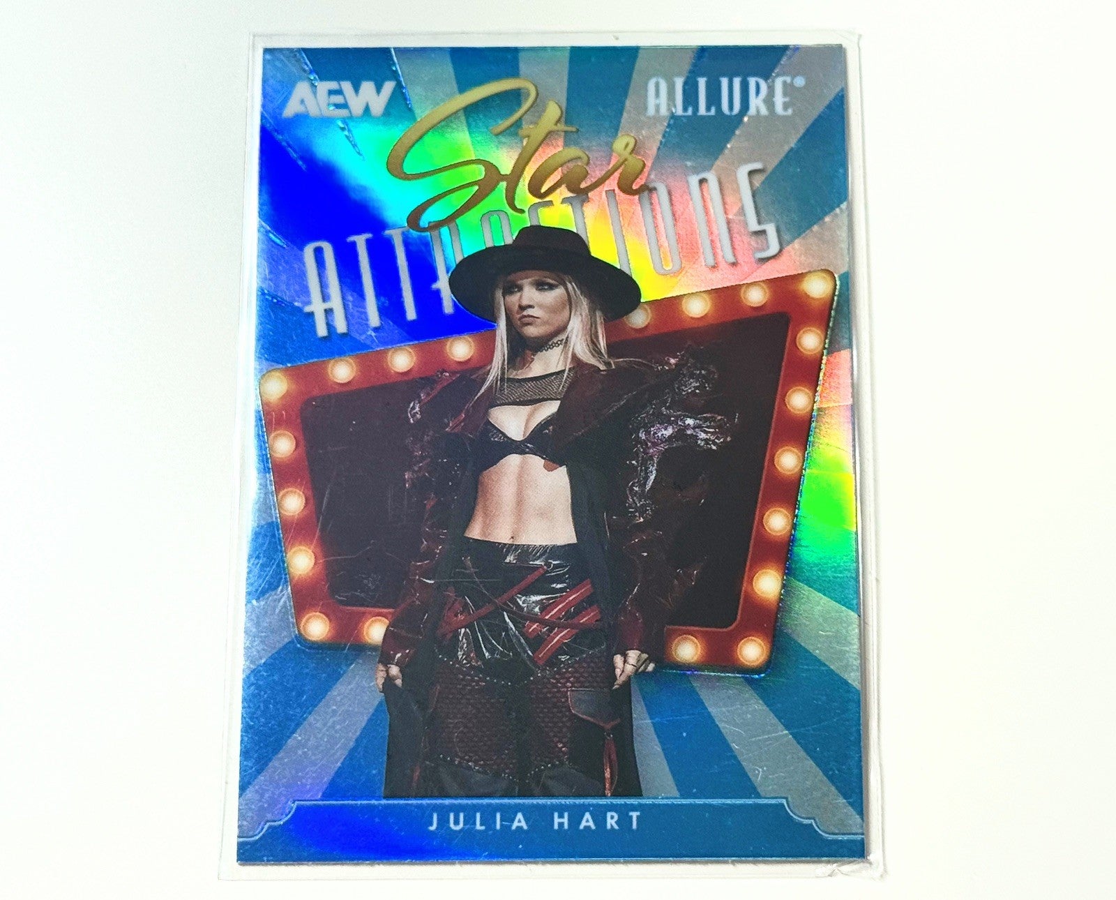 2026 Upper Deck AEW Allure Julia Hart Star Attractions Card SA-11