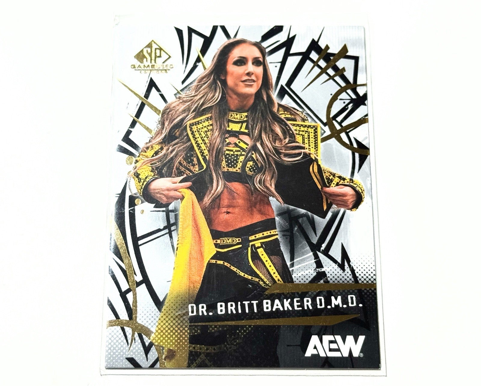 2025 Upper Deck AEW SP Game Used Dr. Britt Baker DMD Base Card #16