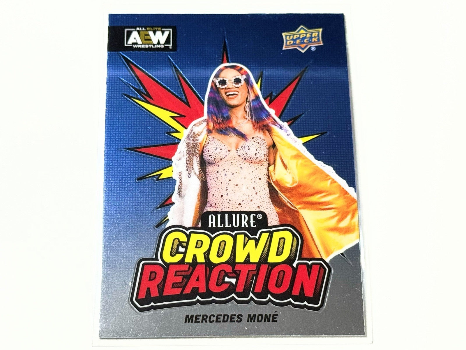 2024 Upper Deck AEW Allure Mercedes Mone Crowd Reaction Card CR-10