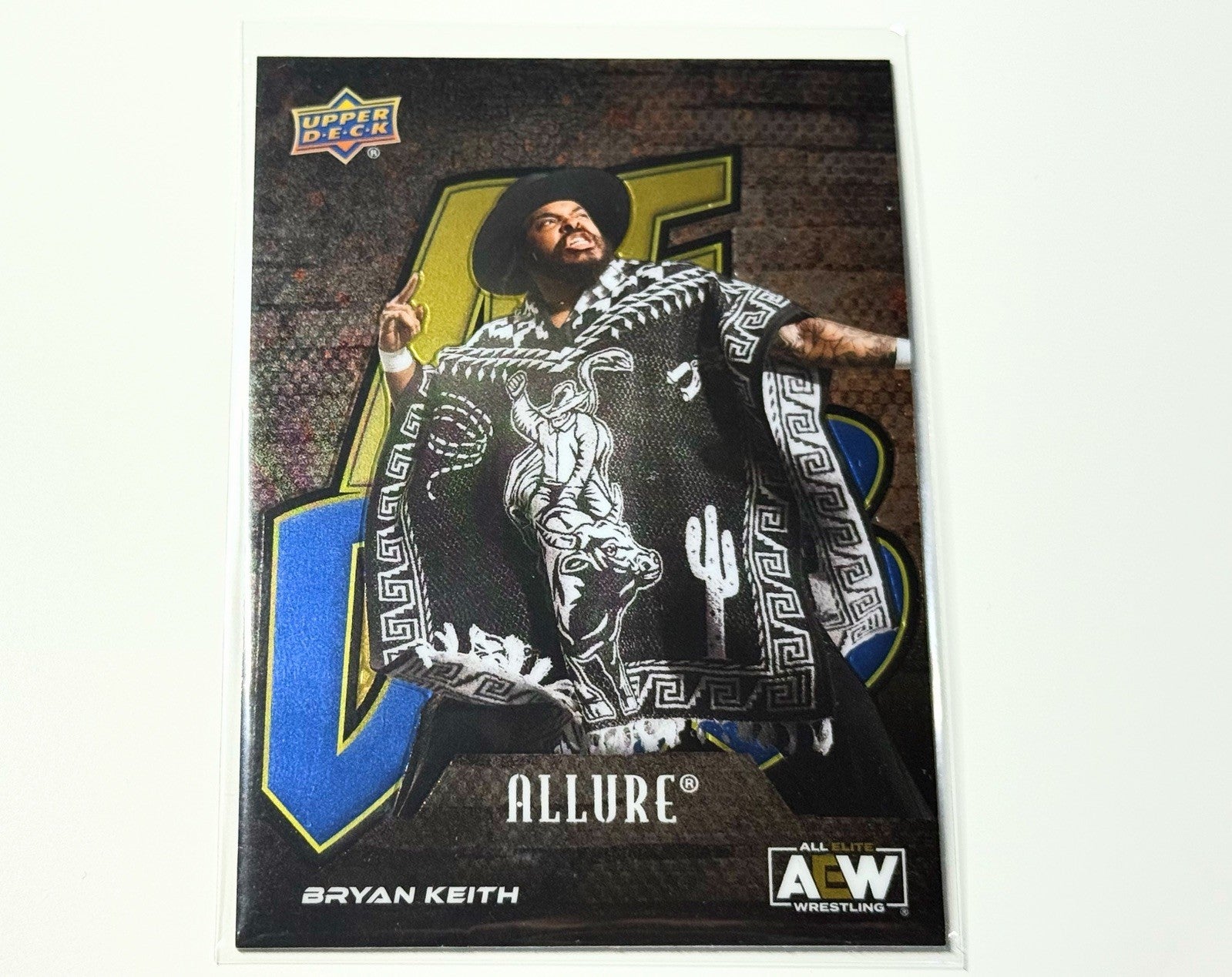 2024 Upper Deck AEW Allure Bryan Keith AE DUB Card DUB-16