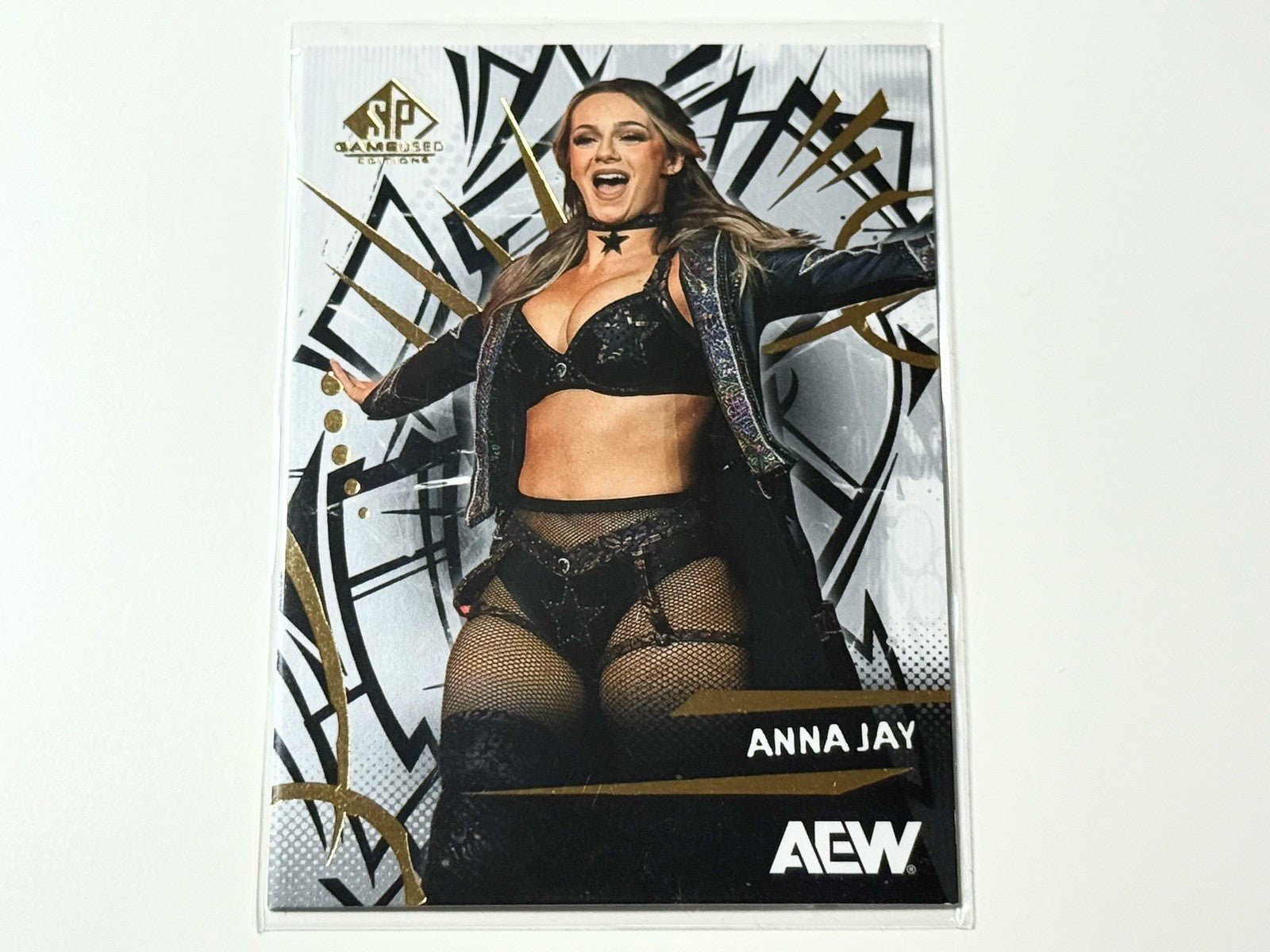 2025 Upper Deck AEW SP Game Used Anna Jay Base Card #1