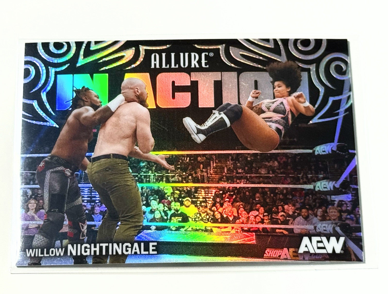 2026 Upper Deck AEW Allure Willow Nightingale In Action Card #91