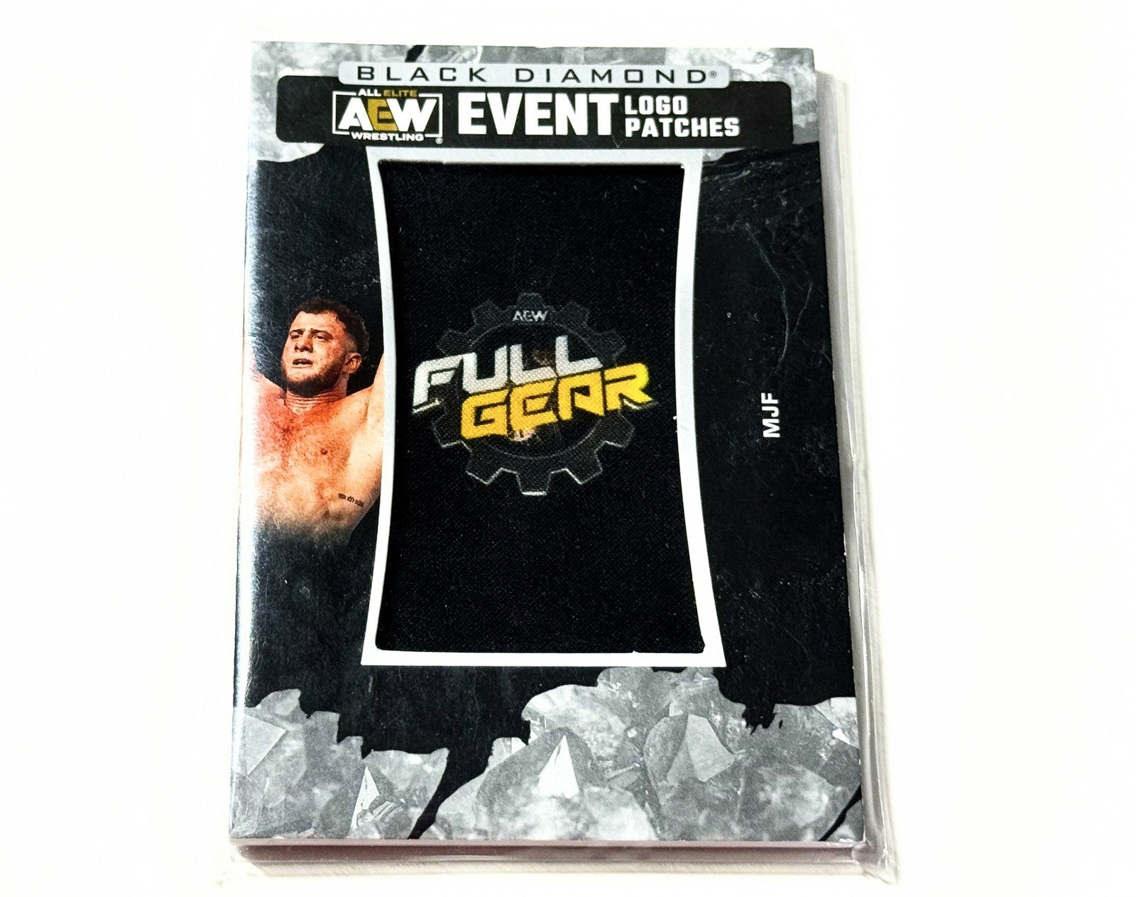 2024 Upper Deck AEW Black Diamond MJF Full Gear Patch Card LPFG-9