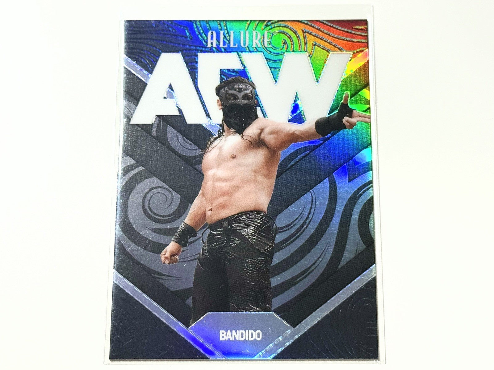 2026 Upper Deck AEW Allure Bandido Black Rainbow Card #54