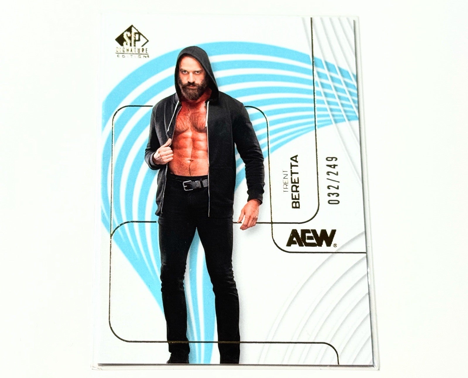 2026 Upper Deck AEW SP Signature Edition Trent Beretta /249 Card #93