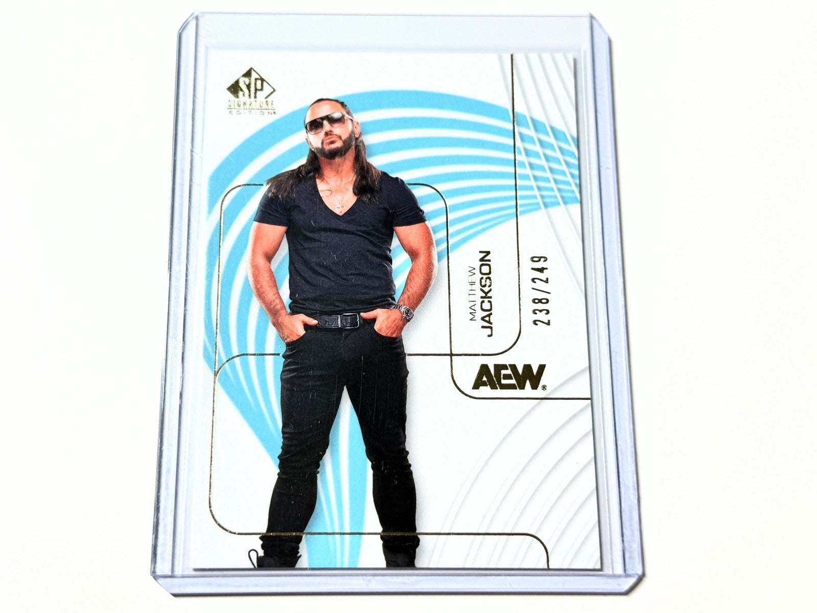 2026 Upper Deck AEW SP Signature Edition Matthew Jackson /249 Card #64