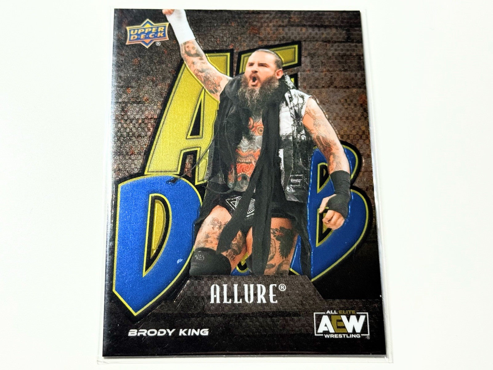 2024 Upper Deck AEW Allure Brody King AE DUB Card DUB-20