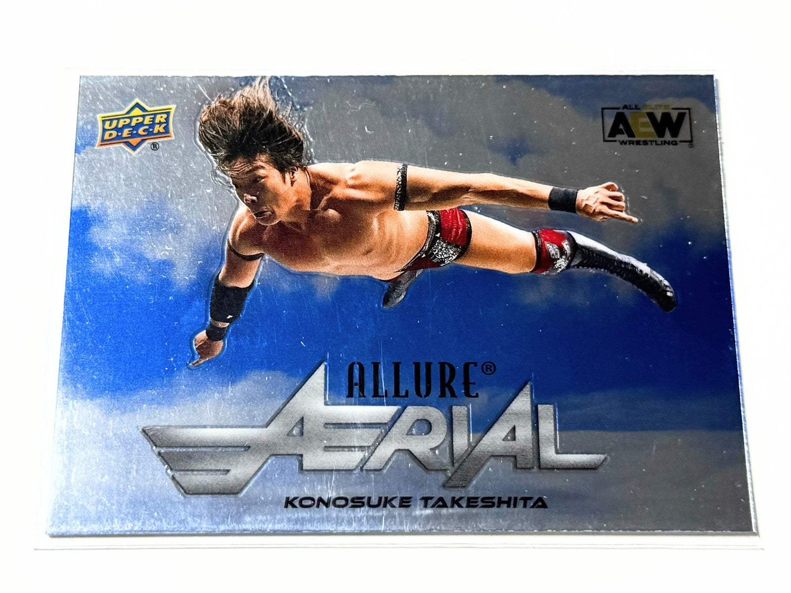 2024 Upper Deck AEW Allure Konosuke Takeshita Aerial Card AR-30