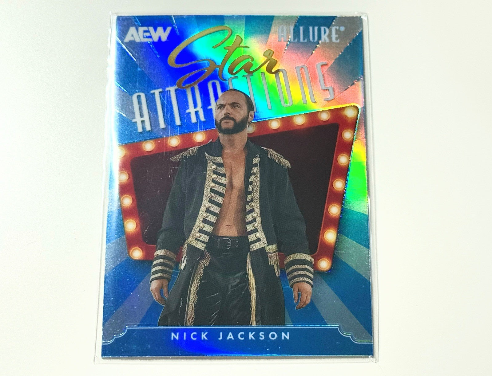 2026 Upper Deck AEW Allure Nick Jackson Star Attractions Card SA-15