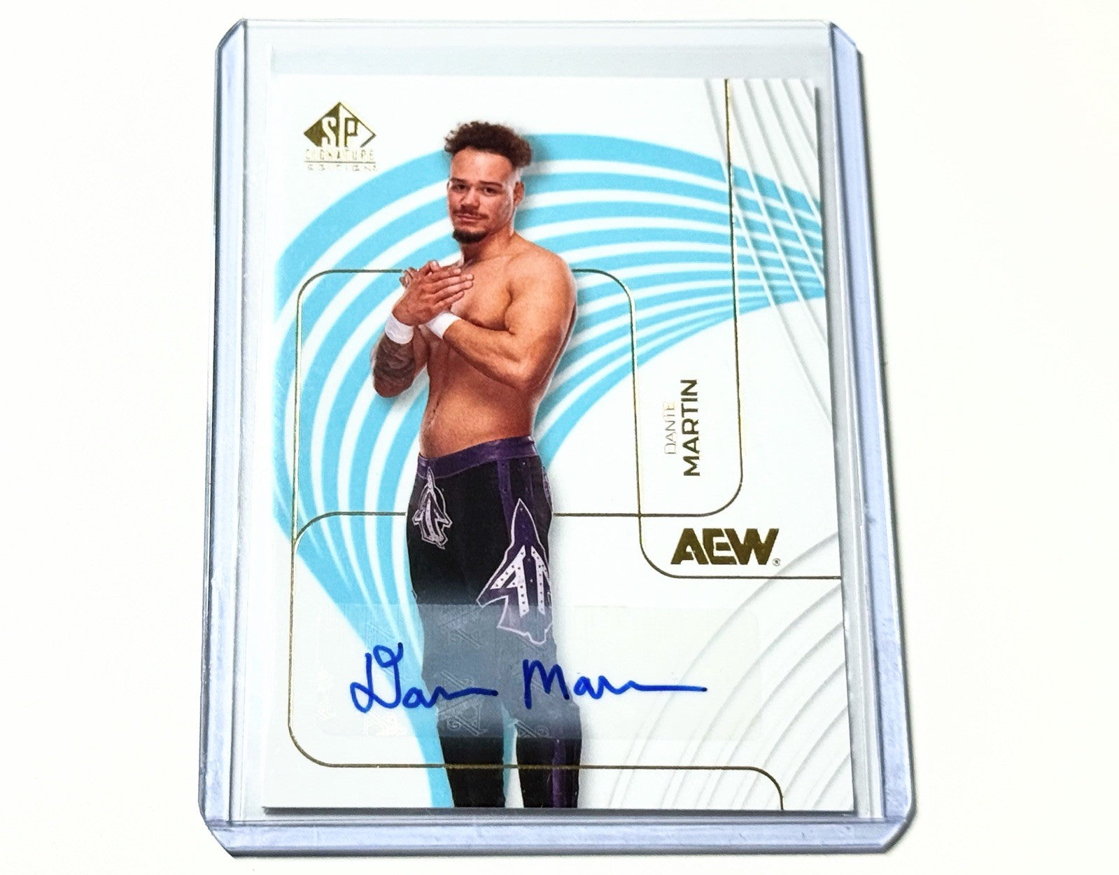 2026 Upper Deck AEW SP Signature Edition Dante Martin Autographed Card #22