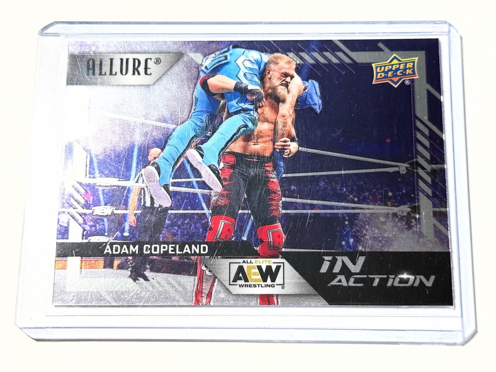 2024 Upper Deck AEW Allure Adam Copeland In Action Card IA-1