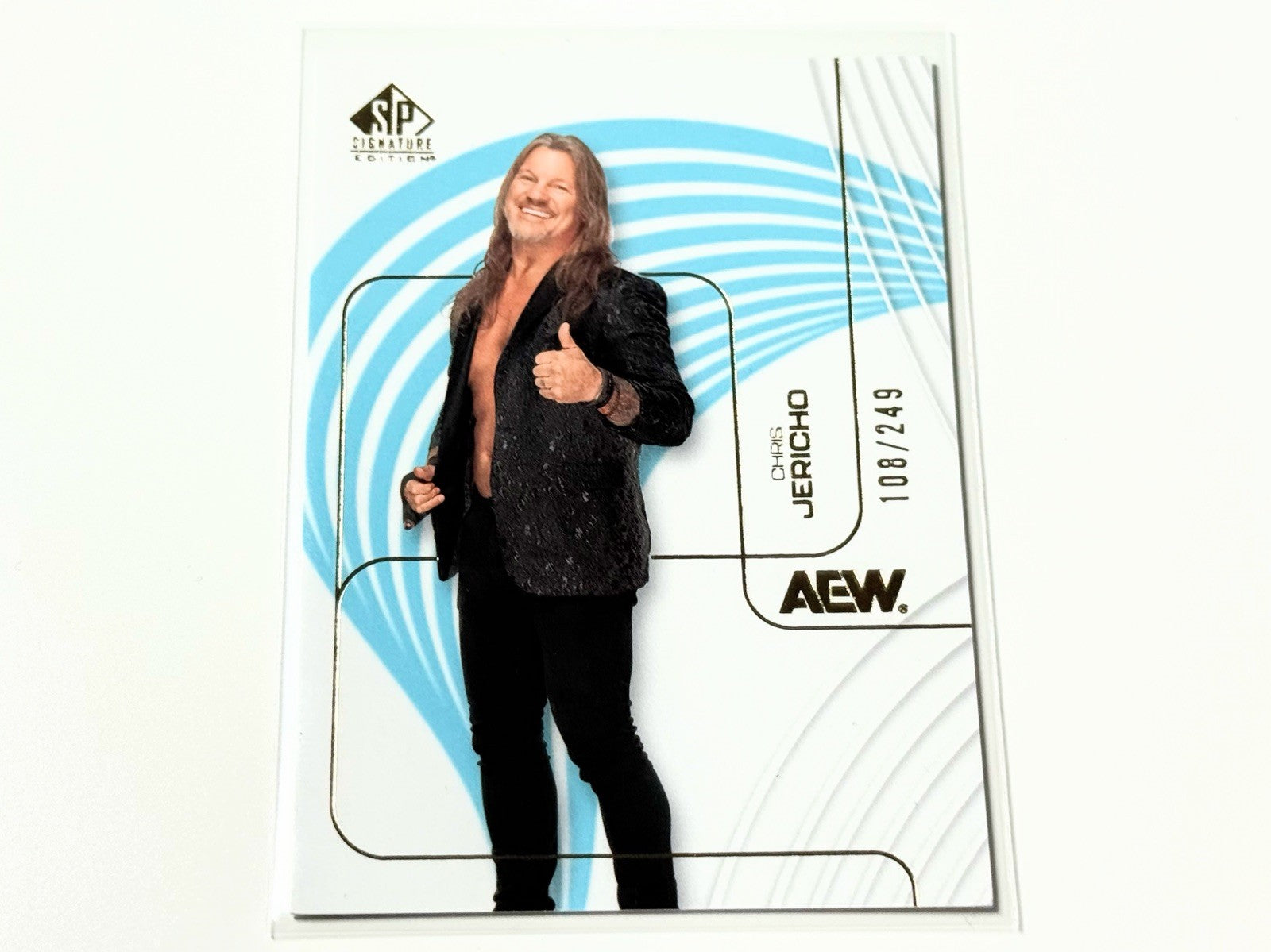 2026 Upper Deck AEW SP Signature Edition Chris Jericho /249 Card #17