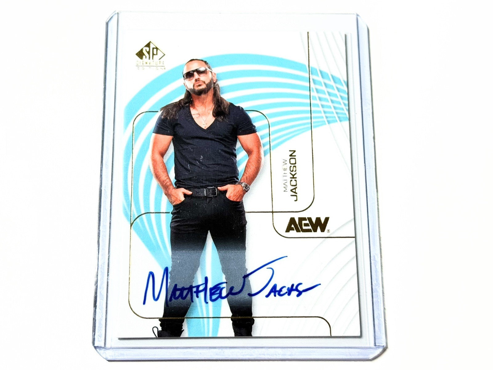 2026 Upper Deck AEW SP Signature Edition Matthew Jackson Autographed Card #64