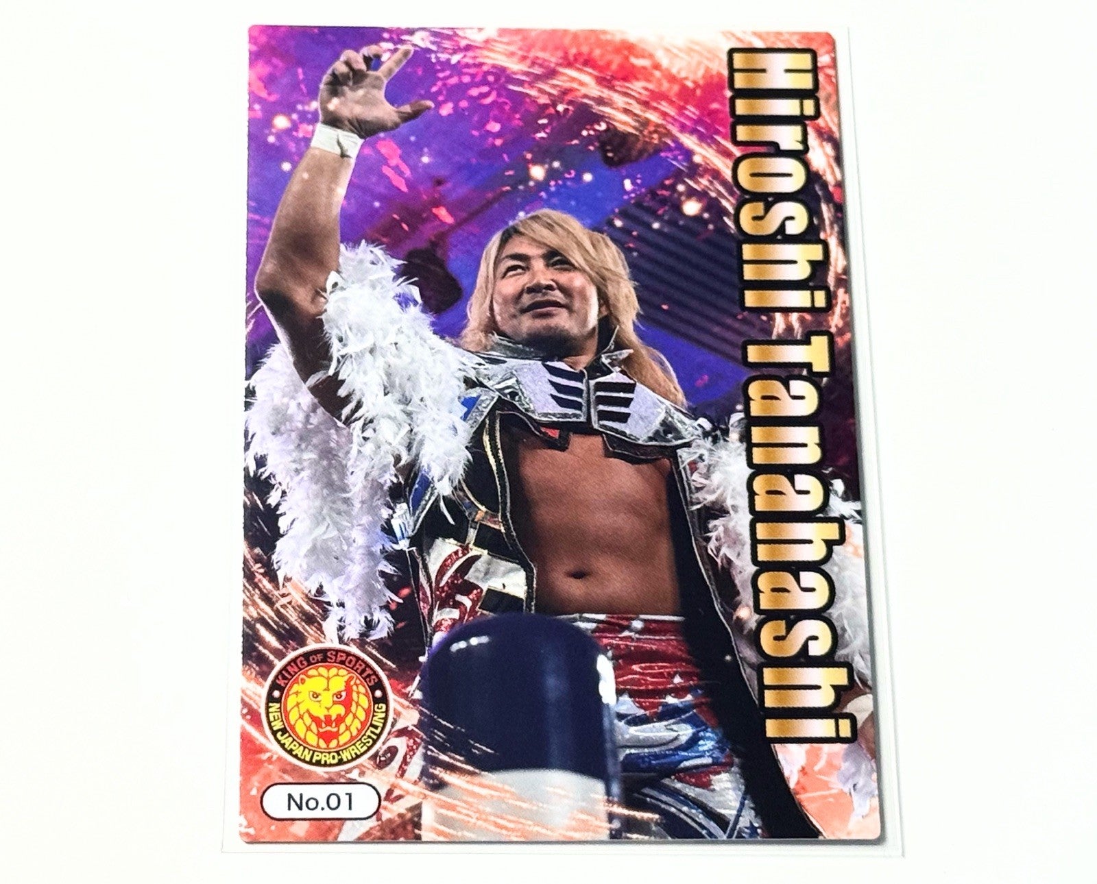 2023 NJPW + Stardom Collection Vol. 2 Hiroshi Tanahashi Card #01
