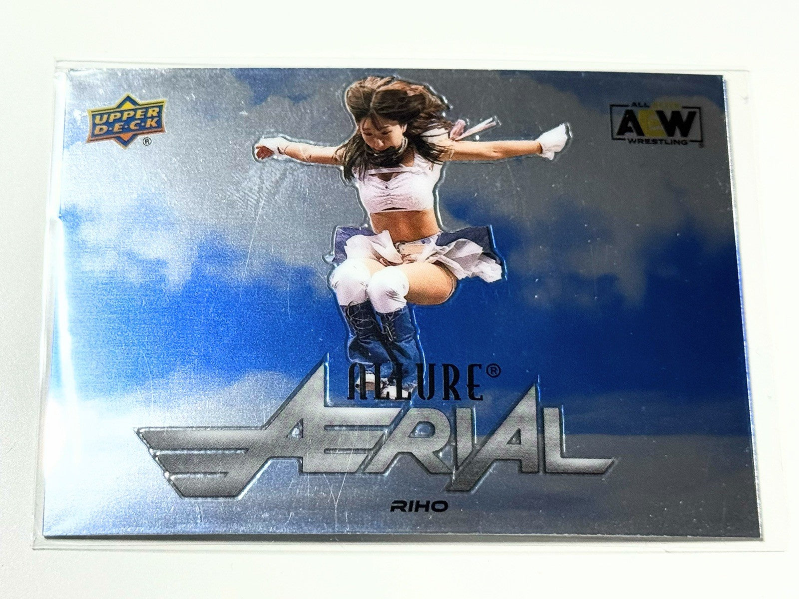 2024 Upper Deck AEW Allure Riho Aerial Card AR-27