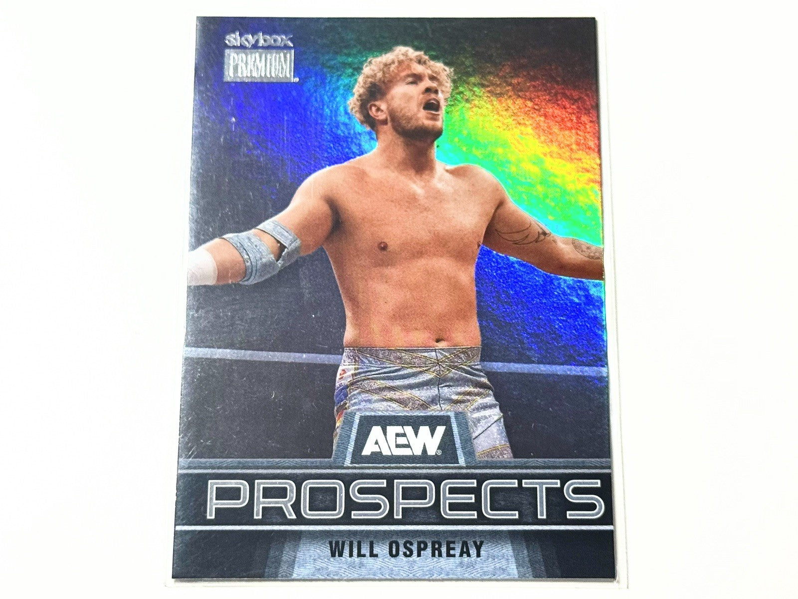 2025 Skybox AEW Metal Universe Will Ospreay Prospects Card PP-20