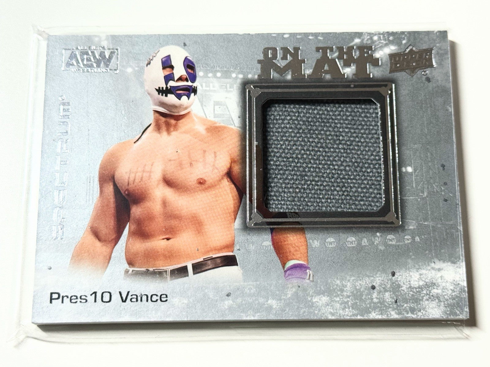 2021 Upper Deck AEW Spectrum Pres10 Vance On The Mat Relic Card OTM-15