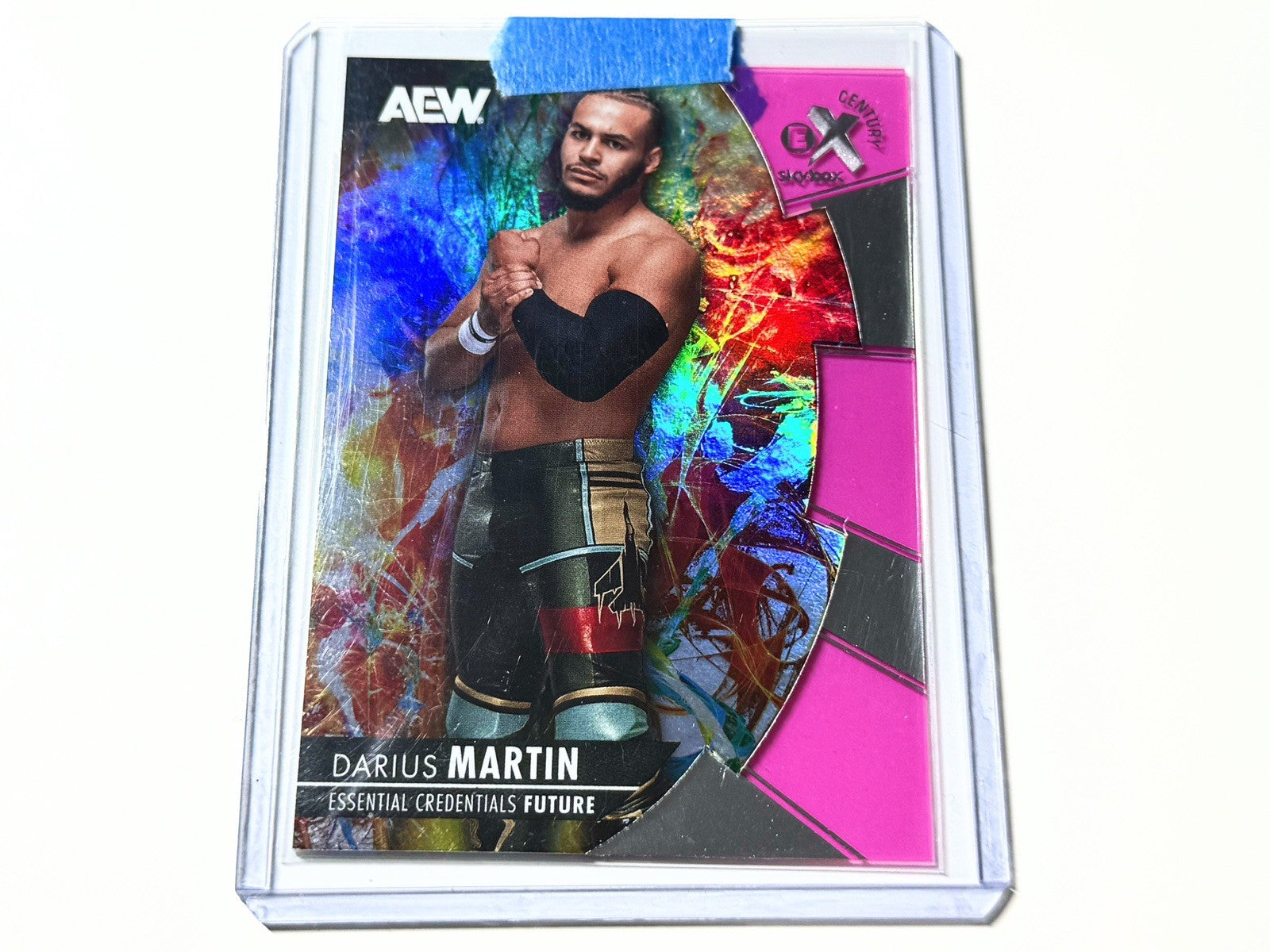 2025 Skybox AEW Metal Universe Darius Martin eX Century Future /59 Card EX-42